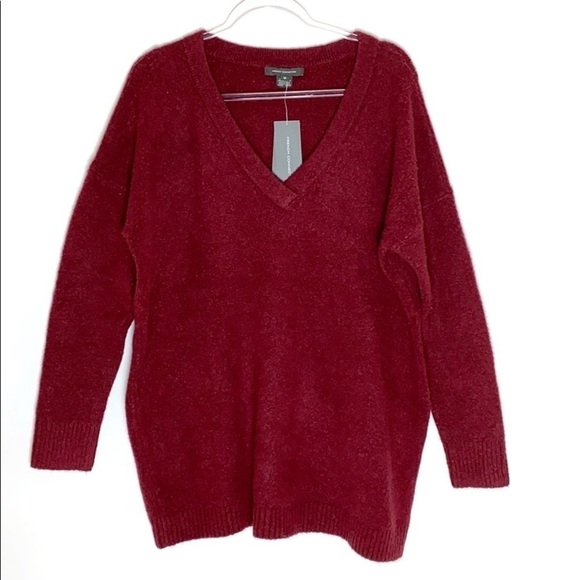 French Connection oversized v-neck sweater M - Picture 1 of 7